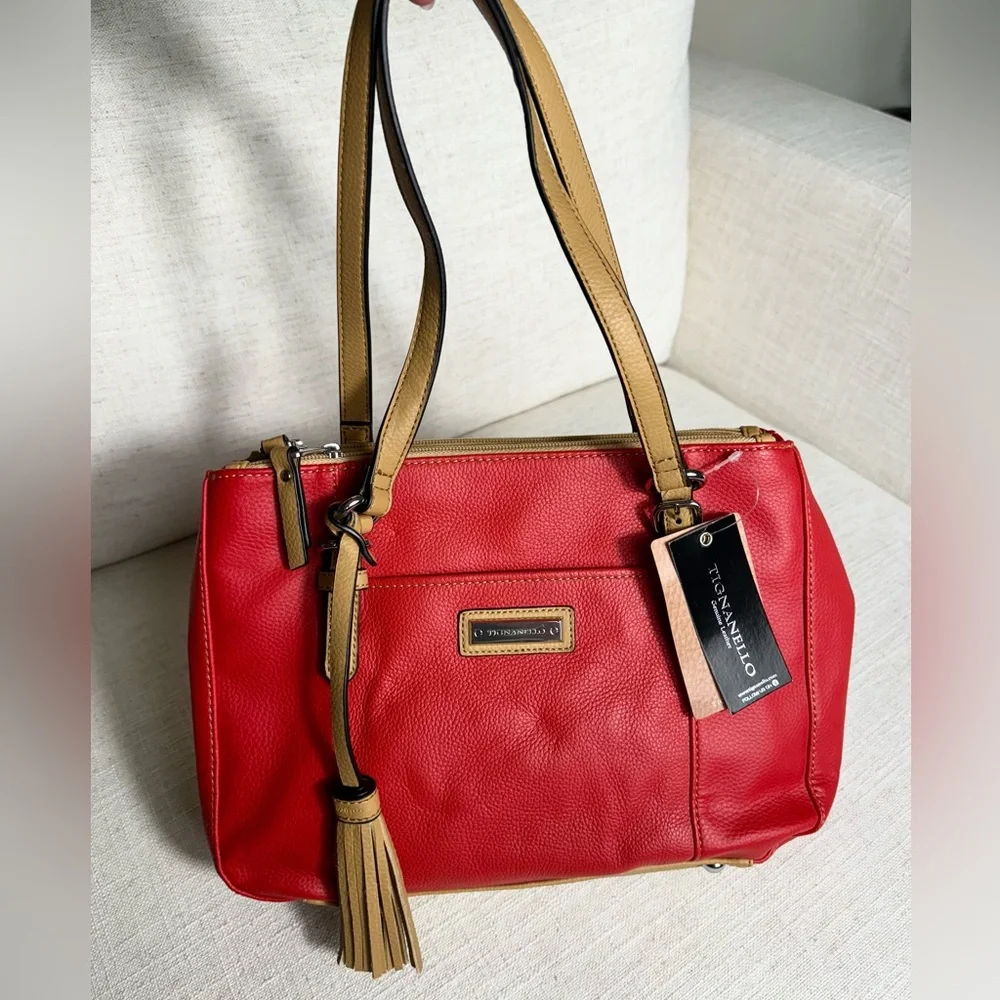 Brand New TIGNANELLO PEBBLE LEATHER‎ Handbag